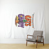 Katten en Snoep Wandkleed (In Situ (horizontaal))