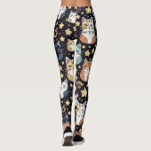 katten en sterren leggings (Achterkant)