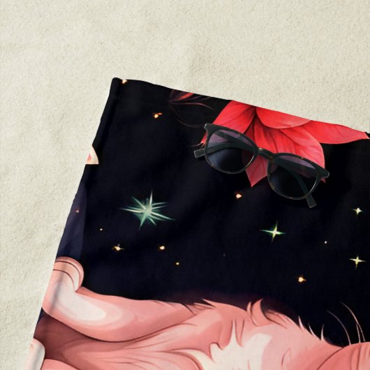 Katten en sterren strandlaken (In situ)