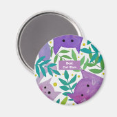 Katten en takken Beste katten-maaltijd Magneet (Voorkant / Achterkant)