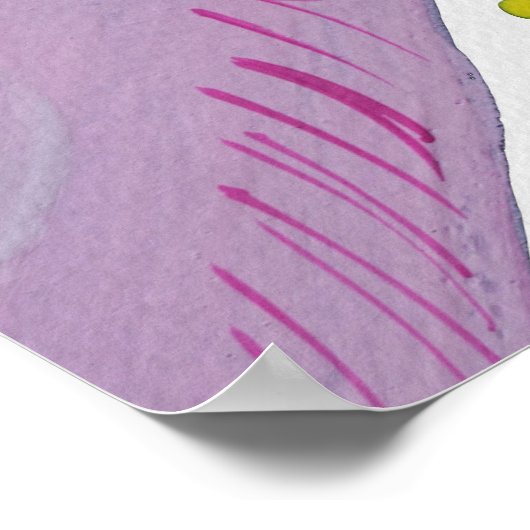 Katten en takken van katten Proud Poster (Hoek)