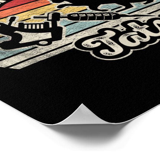  katten en tapijten Shirten Tattoos deksels Poster (Hoek)