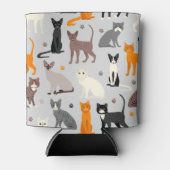 Katten en verfdrukken blikjeskoeler (Voorkant)