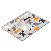 Katten en verfdrukken notitieboek (Linkerzijde)