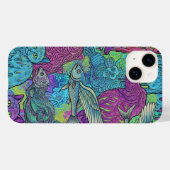 Katten en visvogels van Natasha Us Case-Mate iPhone Case (Achterkant (horizontaal))
