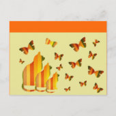 Katten en vlinders briefkaart (Voorkant)