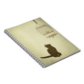 Katten en vogels notitieboek (Rechterzijde)