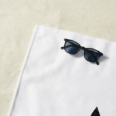 Katten en Vrienden Waterverf Gouache Illustratie Strandlaken (In situ)