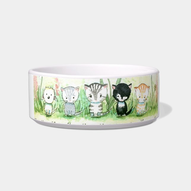 Katten en Wezens Voerbakje (Links)