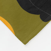 Katten en wol fleece deken (Hoek)