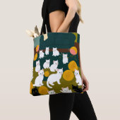 Katten en wol tote bag (Dichtbij)