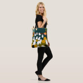 Katten en wol tote bag (Op model)