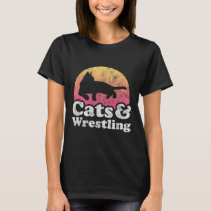 Katten en worstelen Mannen of vrouwen Kat en worst T-shirt