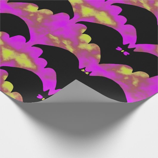 Katten en zwoeggeel cadeaupapier (Hoek)