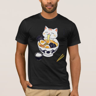Katten eten Chinees T-shirt