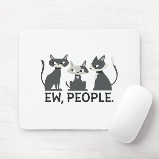 Katten, Ew, Mensen Muismat (Met muis)