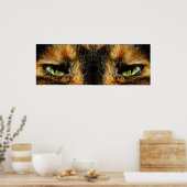 Katten Eyes Poster (Keuken)