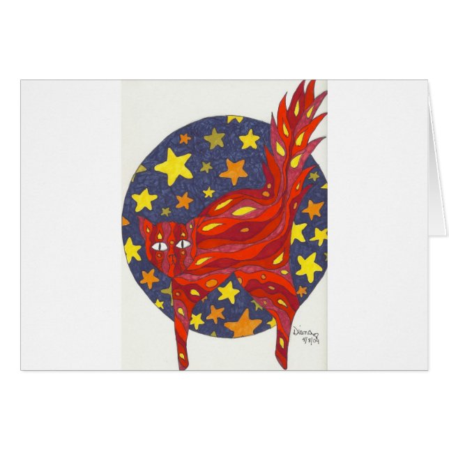 Katten-Firey Cat (Voorkant Horizontaal)