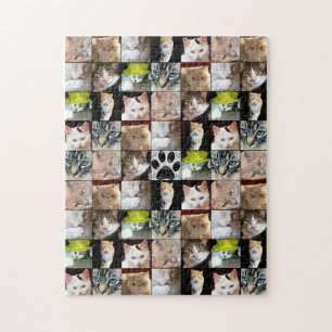 Katten Foto Collage Legpuzzel