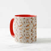 Katten Foto patroon, Mok (Voorkant links)