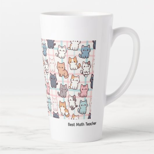 Katten Foto patroon, Mok (Rechts)