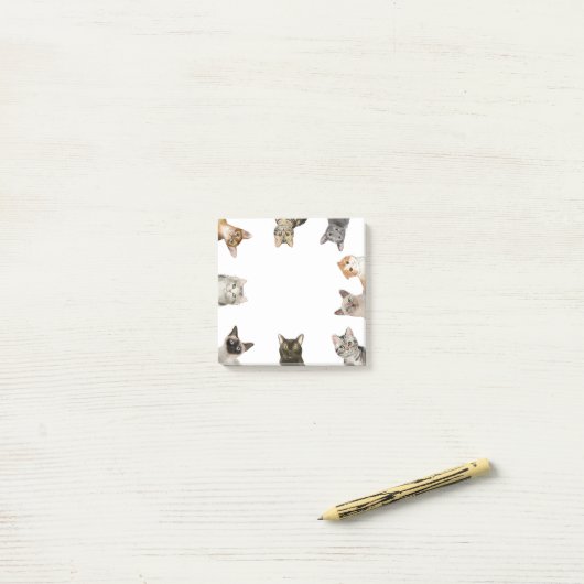 Katten | Funny Cat Lover Post-it® Notes (Op bureau)