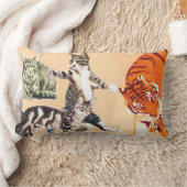 Katten gaan spelen kussen (Deken)