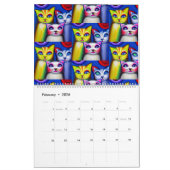 Katten gaan wild kalender (Feb 2026)