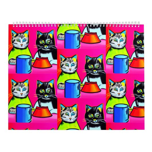 Katten gaan wild kalender (Hoes)