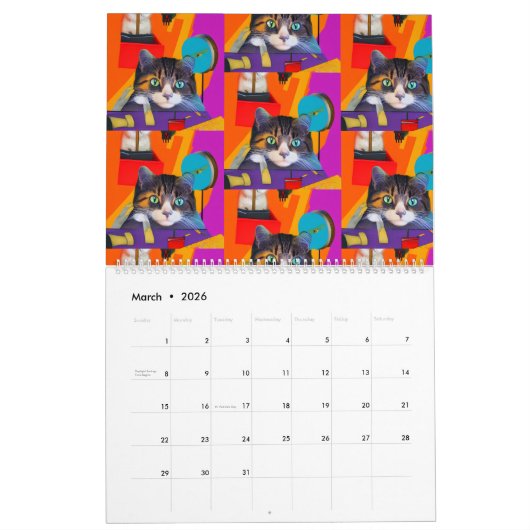 Katten gaan Wilde kalender 2023 (Mar 2026)