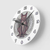 Katten Gargouille klok (Hoek)