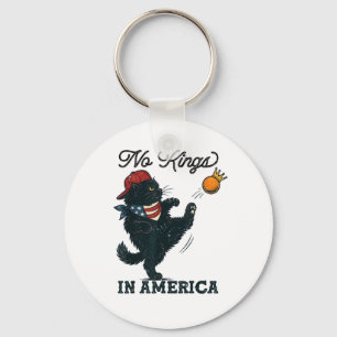 Katten Geen Koningen In Amerika Vintage Katten Teg Sleutelhanger