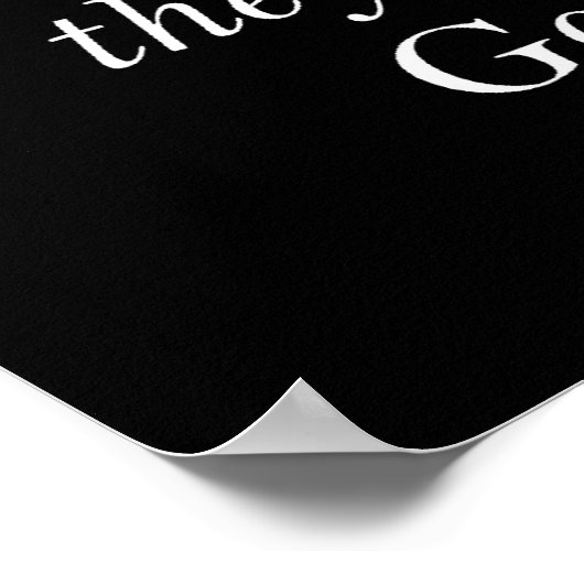 Katten geloven dat ze God zijn Poster (Hoek)