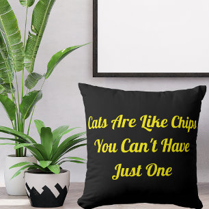 Katten Gepersonaliseerd Grappig Grappig Grappig Pe Kussen