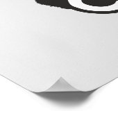 Katten geven er niet om als je gek bent poster (Hoek)