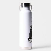 Katten geven er niet om als je gek bent waterfles (Voorkant)