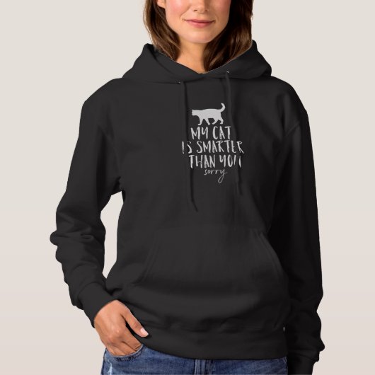Katten Gezegde Hoodie (Voorkant)