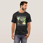 Katten Gezegde Lazy Gezegde Grumpy 26 T-shirt (Voorkant volledig)