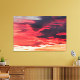 katten golf canvas afdruk