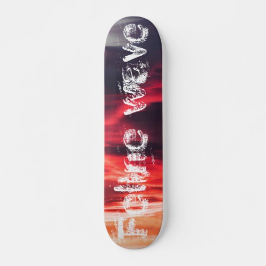 katten golf persoonlijk skateboard (Voorkant)