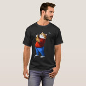 Katten Golf T-shirt (Voorkant volledig)