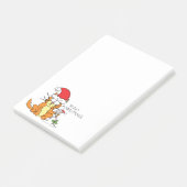 Katten Grappig Kerst Mooie Muis Post-it® Notes (Schuin)