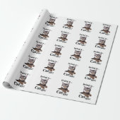 Katten grappige dierliefhebber cadeaupapier (Uitgerold)
