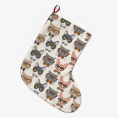 Katten Grote Kerstsok (Voorkant (Hangend))