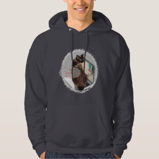 Katten haat notebooks hoodie