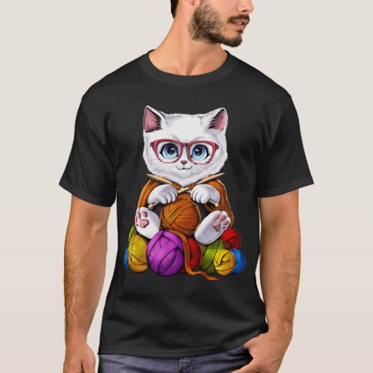 Katten Haken T-shirt (Voorkant)
