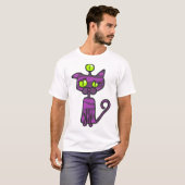 Katten Halloween T-shirt (Voorkant volledig)