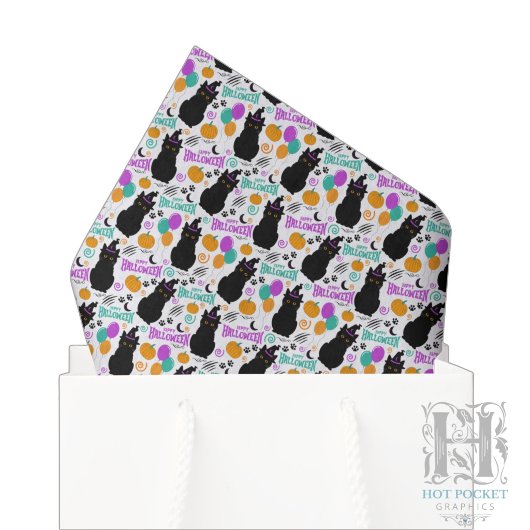 Katten Halloween Tissuepapier