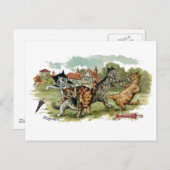 Katten Handelsvlekken Briefkaart (Voorkant / Achterkant)