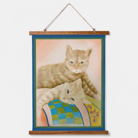 Katten Hangend Wandkleed (Voorkant)
